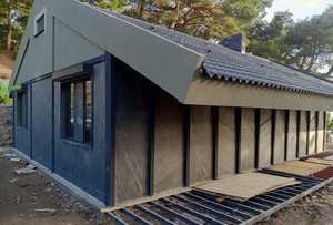 Meilleure qualité OCEAN NOIR ardoise placage pierre naturelle décoratif léger étanche et flexible pour la décoration de bureau à domicile - Product Image 6