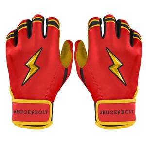 Gants de frappe de baseball en cuir numérique en peau de chèvre à manchette longue professionnelle - Product Image 1
