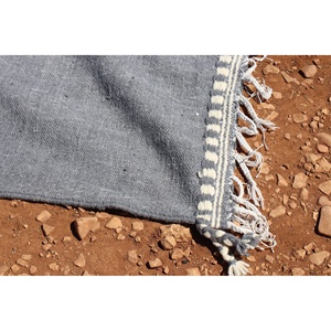 Alfombra Kilim marroquí hecha a mano de alta calidad, patrón Oriental abstracto Rectangular de algodón para adolescentes, sala de estar, dormitorio, uso en Hotel - Product Image 3