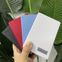 Casing HDD Eksternal Plastik Baru 2.5 Inch USB 3.0 Tanpa Alat untuk Hard Disk Drive SATA