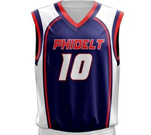 Conjunto de Uniformes de Baloncesto sin Mangas, Transpirables y Cómodos, Tallas Grandes, Impresión Digital Personalizada por Sublimación, Secado Rápido, Antibacteriano - Product Image 6