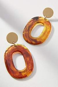 Boucles d'oreilles Boho-Chic Urban Explorers Design en résine Pop de couleur avec accessoires de mode de marques d'élégance éthique fabriqués à la main - Product Image 3