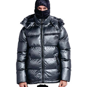 High Quality Puffer Jacket for Men Customizable Front Zipper Winter <b>Bubble</b> Jacket <b>Top</b> Selling OEM Wholesale Service - Product Image 3