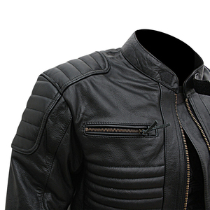 Chaquetas de moto hechas de cuero de calidad profesional a la venta/chaquetas de moto de cuero de vaca de alta calidad - Product Image 5