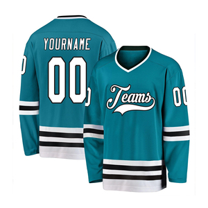 Maillot de hockey sur glace de qualité supérieure pour hommes et femmes, matériau respirant à séchage rapide pour uniformes d'équipe et clubs - Product Image 6