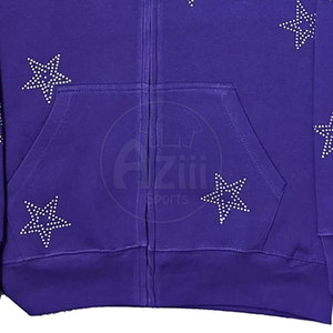Sudaderas con Pedrería para Hombre, Diseño de Alta Calidad, Impresión Digital Otoñal, Transpirables, MOQ Bajo - Product Image 4