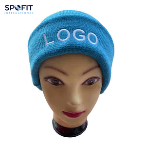Servicio OEM nueva calidad logotipo personalizado cálido transpirable impermeable Unisex playa gorro de punto al por mayor diseño Jacquard - Product Image 3