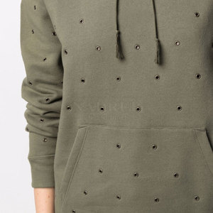 Sweat-shirts d'hiver pour hommes sur mesure avec service OME, coton/polyester respirant et écologique, broderie personnalisée, pull-over - Product Image 6