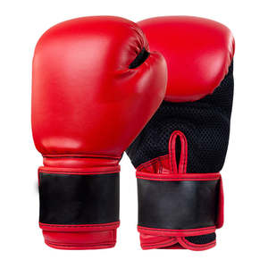 Gants de boxe MMA professionnels de haute qualité, très vendus, respirants, légers, à lacets, en cuir PU - Product Image 2