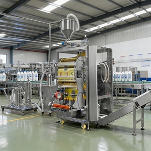 Macchinari Custom automatico tre quattro lati di tenuta Stick <span class=keywords><strong>Rani</strong></span> succo bustina acqua olio liquido macchina imballatrice - Product Image 1