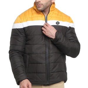 Servicios OEM, Chaqueta de Plumón para Hombre de Alta Calidad 2025, con Logotipo Personalizado, Cuello Alto, Transpirable, Relleno de Algodón, Nuevo Diseño, para Invierno - Product Image 1