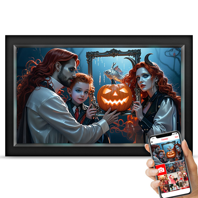 15.6-inch WiFi Digital Photo Frame With HD Touchscreen, Wireless Photo & Video Display, Cloud Storage