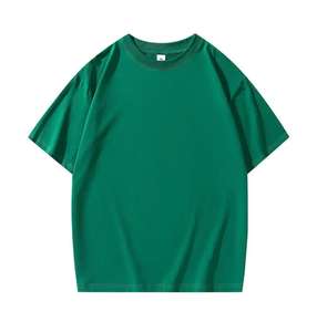 Logo personalizzato 200GSM peso massimo in 100% in <span class=keywords><strong>microfibra</strong></span> cotone <span class=keywords><strong>dolcevita</strong></span> da uomo ampia vestibilità oversize t-shirt con motivo ricamato - Product Image 6