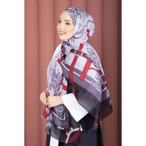 Premium Black Belt Pattern Scarf Series Stylish Headpiece & Neckerchief - Product Image 2