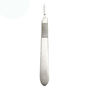 Manche de scalpel manuel en acier inoxydable de qualité supérieure, design professionnel, certifié CE Classe I, One Wish Health Care - Product Image 1