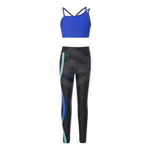Sujetador deportivo ligero para mujer, ropa deportiva con logotipo personalizado, ropa deportiva para Fitness, Yoga, ropa deportiva, sujetador, mallas, conjunto de Yoga para gimnasio - Product Image 1