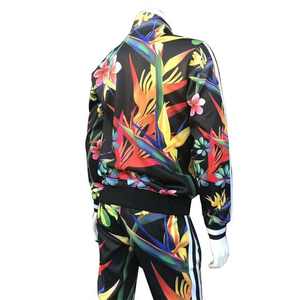 Chándal cortavientos de algodón de dos piezas con estilo para hombre con cierre elástico para entrenamiento al aire libre de invierno - Product Image 4