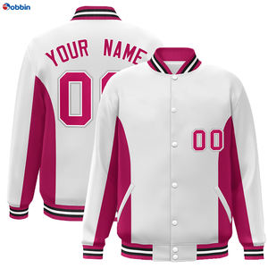 Chaqueta Deportiva de Béisbol de Moda para Hombre, Forrada de Felpa, Transpirable, Ecológica, con Cuello Alto, para Invierno - Product Image 3