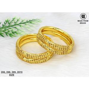 ขายส่งผู้หญิงดูไบทองกําไลข้อมือทองเหลืองเครื่องประดับแฟชั่น 24 พันทองที่เต็มไปด้วยสร้อยข้อมือและกําไลข้อมือขายร้อนดูไบคํา 18 พัน 22 พันเต็ม - Product Image 4