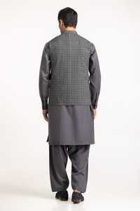 Nueva llegada de tamaño personalizado vestido paquistaní hombres Shalwar Kameez hombres ropa de manga larga Shalwar Kameez traje disponible para la venta - Product Image 3