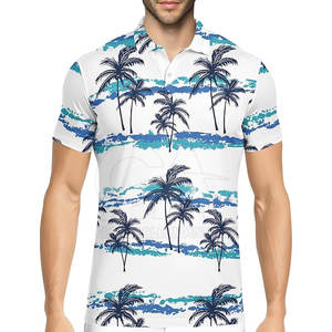 Camiseta Polo de sublimación Moq baja de secado rápido, camiseta Polo de sublimación para hombre de diseño personalizado de talla grande - Product Image 1