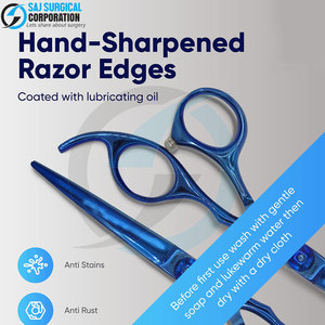 Tijeras de corte de pelo de diseño personalizado Tijeras de corte de pelo más vendidas Mejor producto Tijeras de corte de pelo - Product Image 4