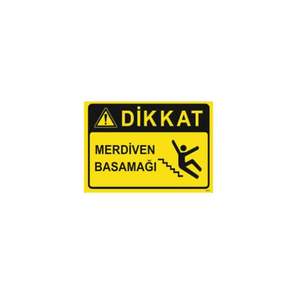 Panneau de signalisation routière réfléchissant de prudence, panneau d'avertissement de sécurité pour sol mouillé, panneau de signalisation routière solaire en plastique avec design pour marches d'escalier - Product Image 1