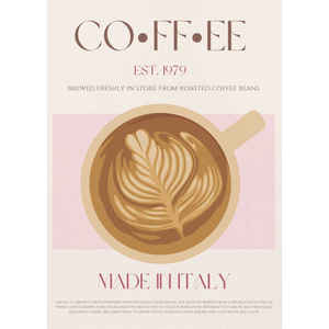 Affiche murale sur le café italien - Product Image 1
