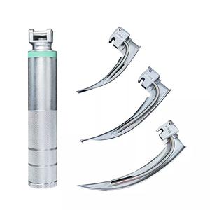 Set de Laringoscopio Rígido MAC Médico con Mango Manual de Acero Inoxidable y Lámpara de Bulbo, Alta Calidad para Uso Profesional - Product Image 5