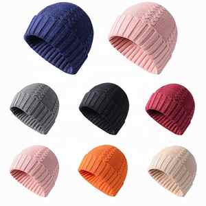 Gorro de invierno de lana Jacquard unisex, gorro de punto cálido suave a la moda único, camuflaje para hombres y mujeres, playa, suministro a granel al por mayor - Product Image 5