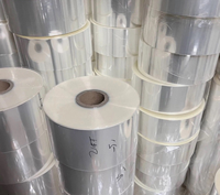 Film plastique transparent BOPP, film rétractable thermique pour paquets de cigarettes et emballages de tabac