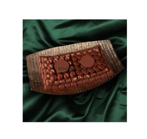 Cuenco y plato de Chocolate de Metal de lujo, vajilla de diseño martillado, cuenco dulce de diseñador, cuenco de Chocolate decorativo de gran venta - Product Image 1