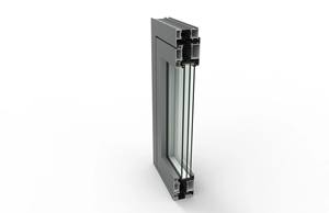 Perfil de Puerta Abatible de Aluminio Serie 6000 de Tien Dat - Sistema 55 Diseñado para Puertas Abatibles Simples y Dobles - Product Image 3