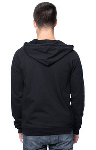 Organic Cotton Fleece Full Front Zip Hoodie for Men - Made in USA by Custom Apparel - Xs - 2x Hoodies - Product Image 3