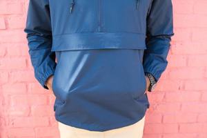 2024 hommes Logo personnalisé pleine fermeture éclair à capuche veste de course imperméable pluie Softshell hiver Sports de plein air coupe-vent High Street - Product Image 5