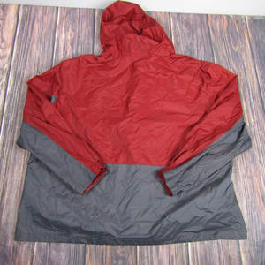 Vente en gros Coupe-vent léger à capuche gris rouge d'excellente qualité disponible dans toutes les couleurs et tous les styles - Product Image 2