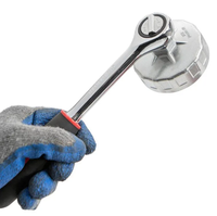 Juego de Herramientas de Reparación Automotriz al por Mayor: Juego de Llaves de Vaso de 23 Piezas para Filtro de Aceite, de Acero al Carbono, con Estuche Rígido