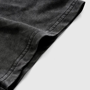 T-shirt surdimensionné rétro pour homme en coton 100% lourd, impression DTG, lavage à l'acide, vintage, personnalisé - Product Image 6