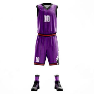 Uniforme de basket-ball décontracté en plein air respirant à séchage rapide 2025 nouveaux uniformes de basket-ball personnalisés porter - Product Image 2
