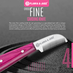 Cuchillo pelador ecológico para peines de aseo de mascotas Terriers - Product Image 6