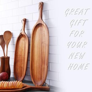 Plato personalizado de madera para aperitivos, desayuno, aperitivos, fruta, comida, bandejas para servir, plato de la India - Product Image 4