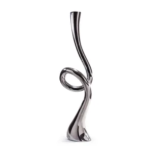 Export Quality Handmade Iron Coastal Design Eco-Friendly Flower <b>Vase</b> for Luxury Living Rooms - Product Image 1