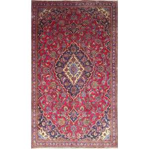 One Of The Kind Hand-Knotted Persian <b>Wool</b> Rug _ Luxurious Vintage Design, 7'5 x 4'4, Artisan <b>Crafted</b> - Product Image 1