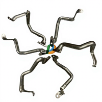Pièces de moteur ZCEC ISD4.5 ISB4.5 QSB4.5 Raccord d'aspiration d'huile 5664861 3978183 Tuyau d'aspiration d'huile, Tube d'aspiration d'huile, Ligne d'aspiration d'huile