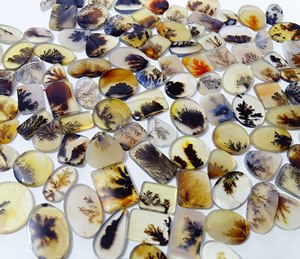 Shazar โมรา dendritic พลอยเจียระไนแบบหลวมอัญมณีหลวมใช้ทำเครื่องประดับ - Product Image 3