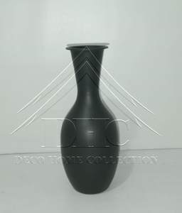 Jarrón de Metal Negro Mate Moderno, Florero Nórdico de Lujo, Centro de Mesa Esférico de Hierro para Decoración del Hogar, Bodas y Hoteles - Product Image 2