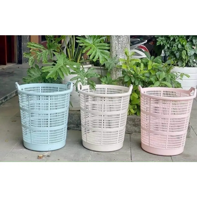 Giỏ Nhựa Việt Nhật 42 Cm X 28.7 Cm X 51 Cm (20 Cái/Cnt)