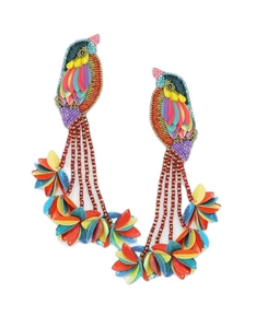 COLORIDO SEMILLA CON CUENTAS SOMBRERO LENTEJUELAS DONKEY PINATAS PENDIENTES COLGANTES PENDIENTES DE GOTA USO PARA MUJERES Y NIÑAS de glowin fashion - Product Image 2