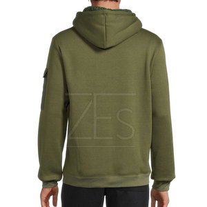 Sudaderas con capucha de lana básicas transpirables hechas en Pakistán Sudaderas con capucha de lana de calidad premium para hombres - Product Image 3