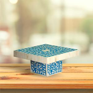 Suministro al por Mayor de Soportes para Tartas con Incrustaciones de Hueso Hechos a Mano para Bodas y Fiestas Disponibles a Precio de Descuento - Product Image 4